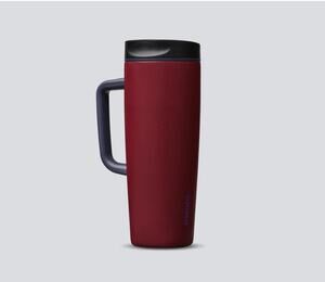 Owala 24oz SmoothSip Slider Tumbler with Handle - burgundy bay - new in box